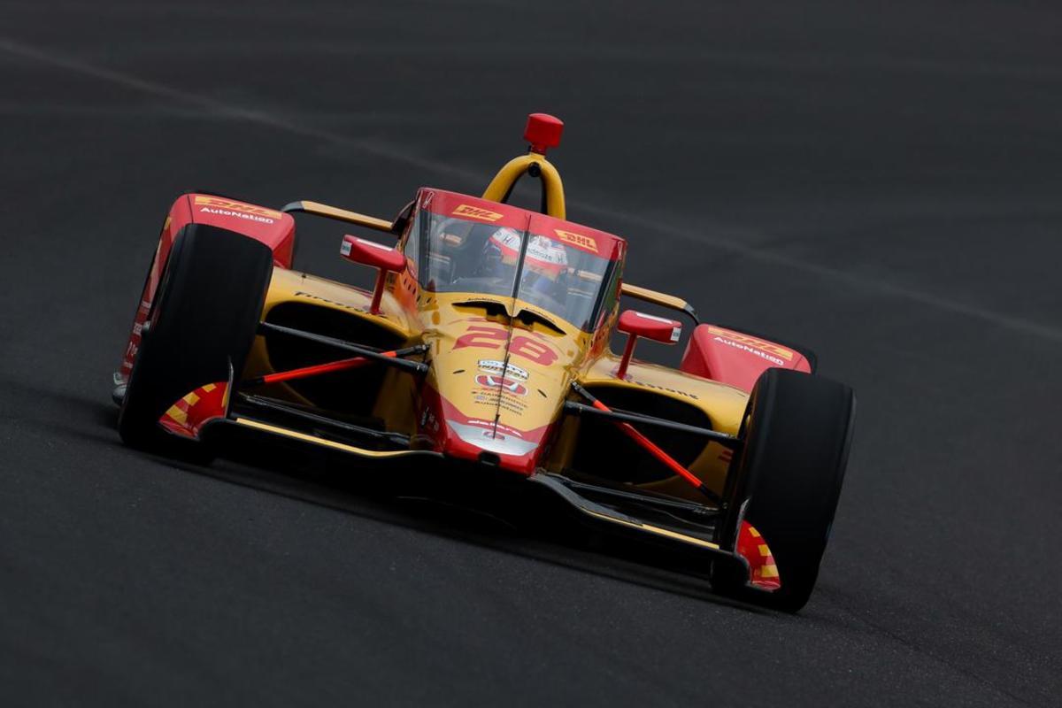Romain Grosjean easily passed his Indianapolis 500 rookie orientation program back in October. Photo: IndyCar.